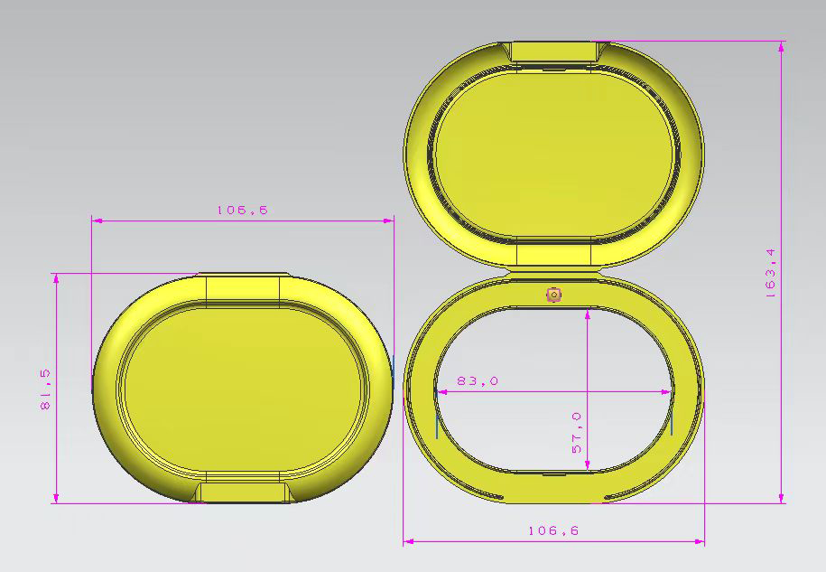 Plastic Wet Wipes Lid LX-28