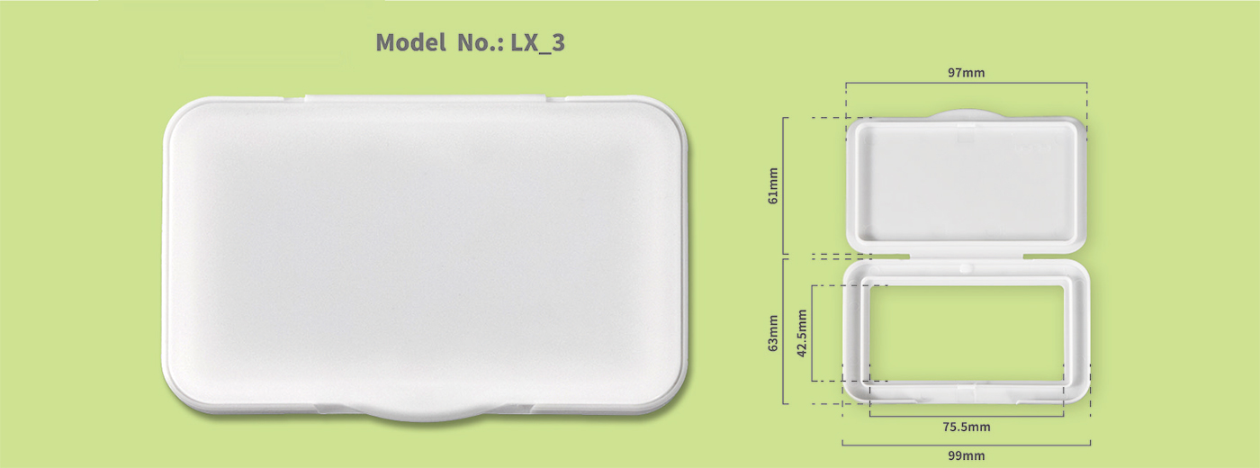 Plastic Wet Wipes Lid LX-3