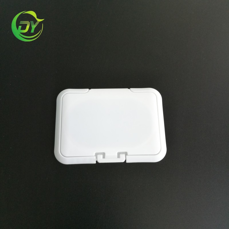 OEM Plastic White Baby Wet Wipes Flip Top Lid Lx-17s