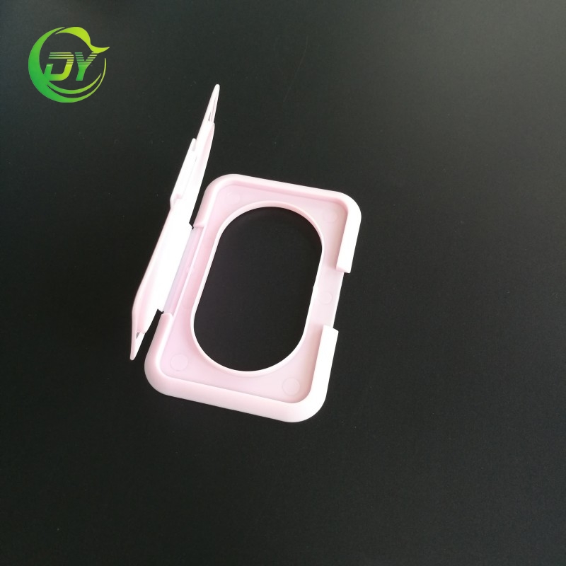 Customized Colorful PP Plastic Wet Wipe Flip Top Lid with Easy Open Lx-20