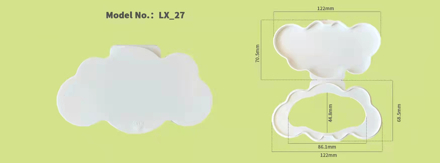 Plastic Wet Wipes Lid LX-27