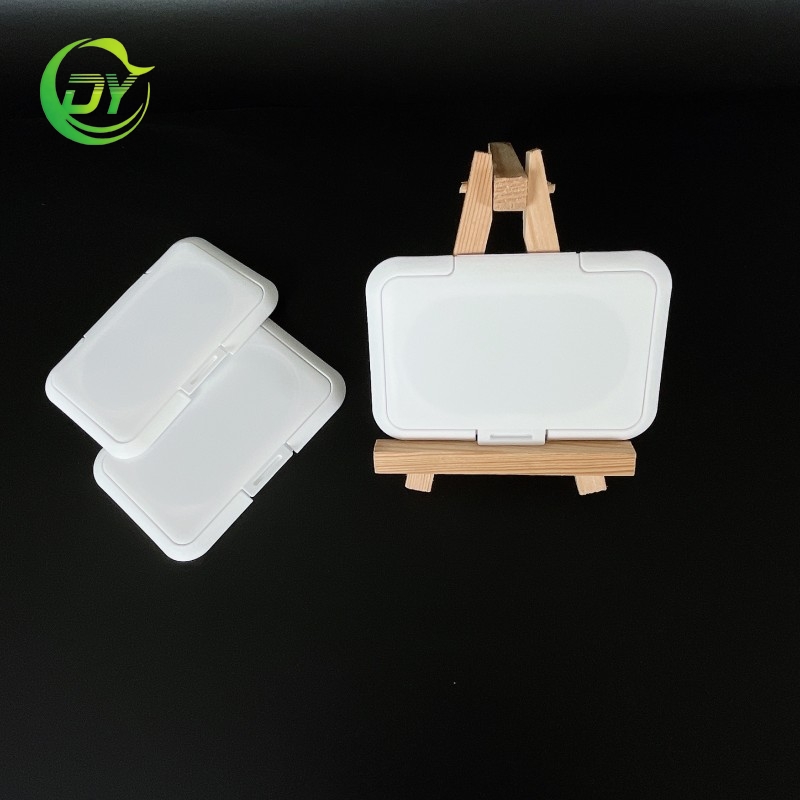 Customized Colorful PP Plastic Wet Wipe Flip Top Lid with Easy Open Lx-20