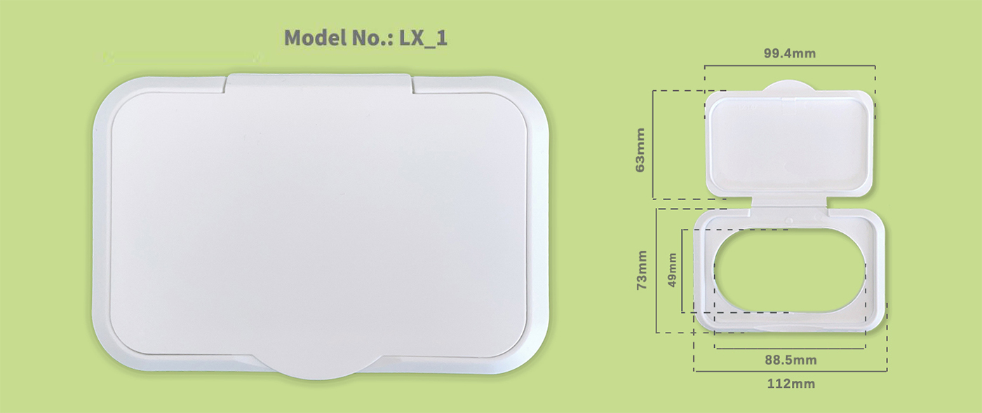 Plastic Wet Wipes Lid LX-1