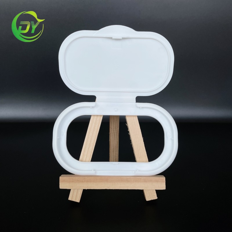 Plastic Baby Wet Wipes Lid Flip Top Cap Customized Color Plastic Lx-5