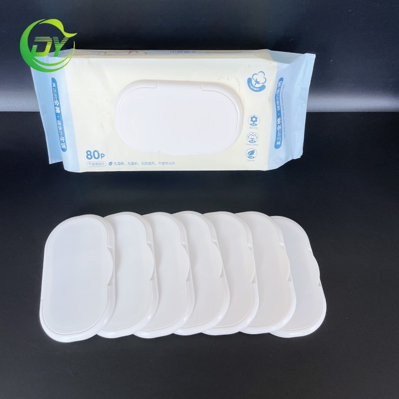 Plastic Baby Wet Wipes Lid Flip Top Cap Customized Color Plastic Lx-5