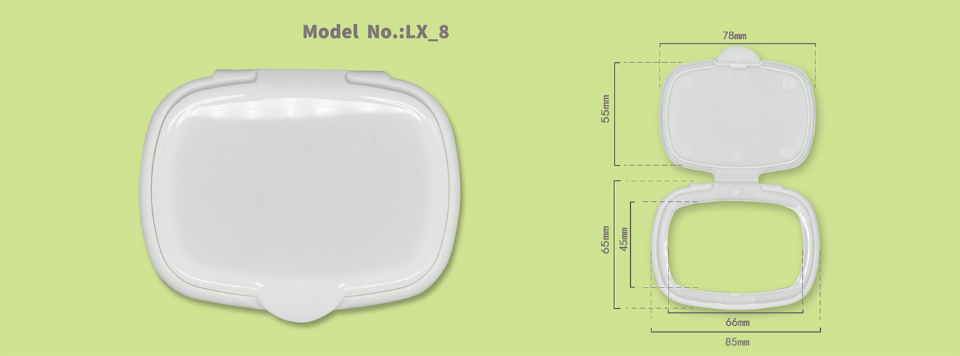 Plastic Wet Wipes Lid LX-8
