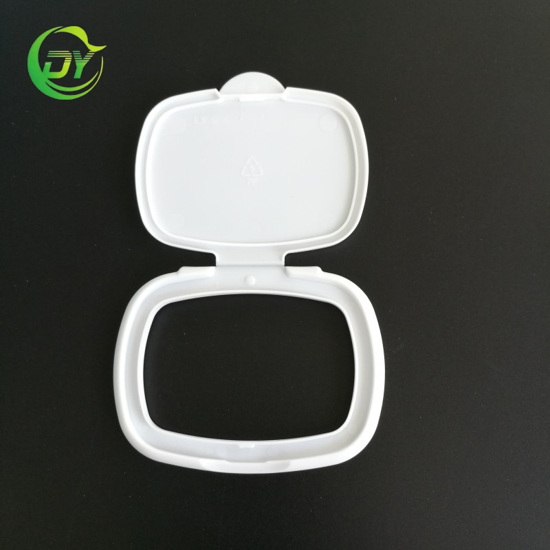 High Quality Plastic Wet Wipe Flip Top Cap with PP Material Lx-8