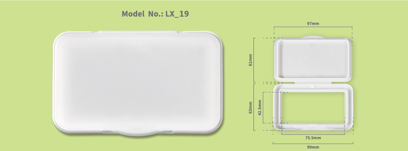 Plastic Wet Wipes Lid LX-19
